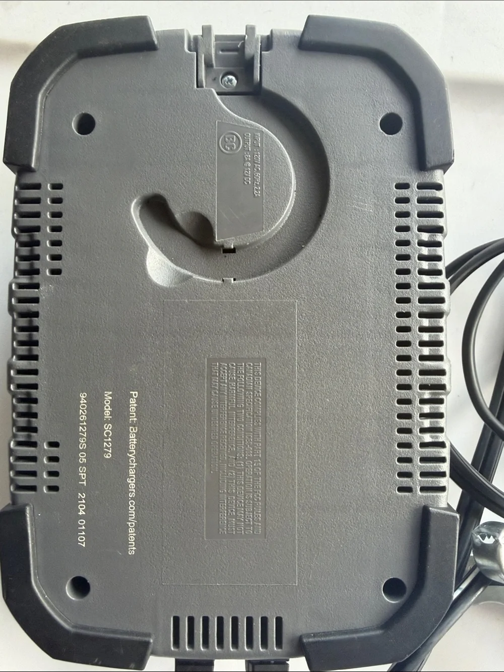 8 Amp Black Battery Charger and Maintainer